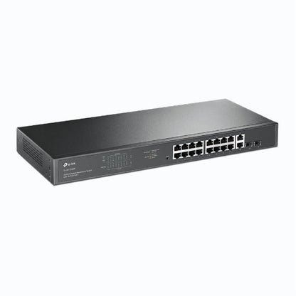 TP-Link TL-SG1218MP 18-Port Metal Gigabit Rackmount PoE Switch w/ 16 PoE+ (250W)