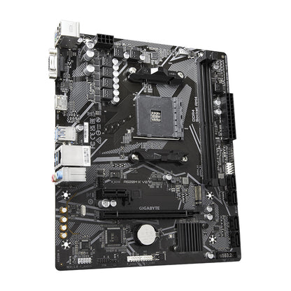 Gigabyte A520M K V2 Motherboard, AMD Socket AM4, Micro-ATX, DDR4, M.2, GbE LAN