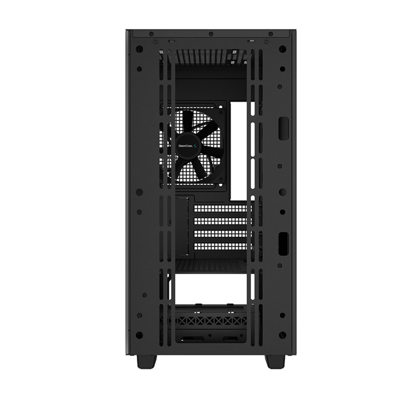 DeepCool CH370 Black Mini Tower Chassis, Glass Window, 1x Fan, USB, mATX, mITX