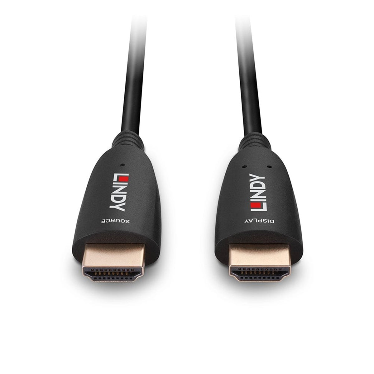 Lindy 38510 10m HDMI (M) 2.1 Anthra Line Fibre Optic Hybrid Cable - Black