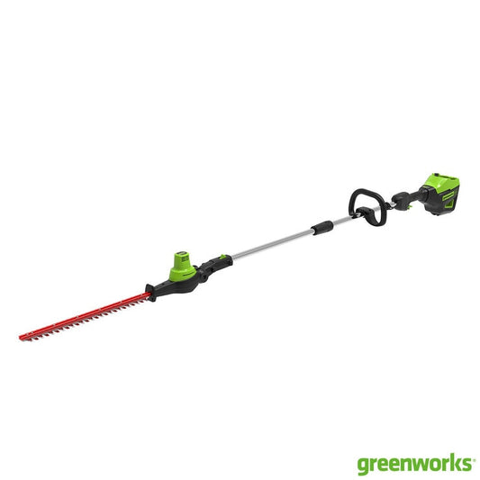 Greenworks 60V DigiPro 20 Inch Long Reach Cordless Hedge Trimmer (Tool Only)