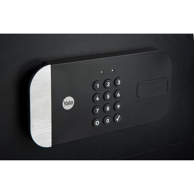 Yale Smart Ready Safe with Yale Connect Wi-Fi Bridge Kit & Physical Key
