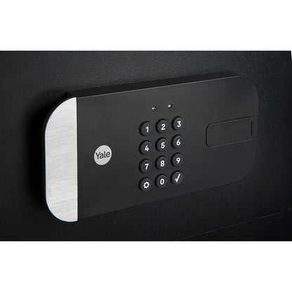 Yale Smart Ready Safe with Yale Connect Wi-Fi Bridge Kit & Physical Key