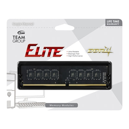 Team ELITE 16GB No Heatsink (1 x 16GB) DDR4 3200MHz DIMM System Memory, Bulk
