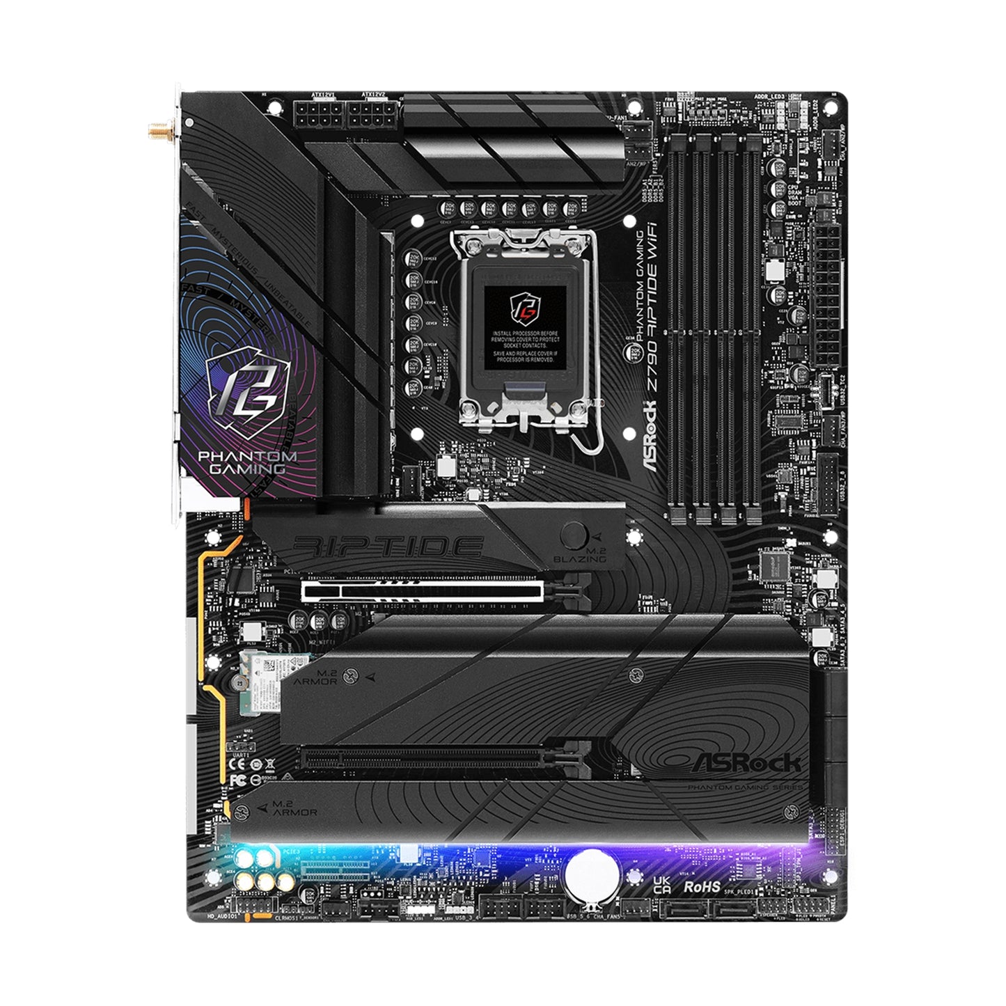 ASRock Z790 Riptide WiFi PHANTOM GAMING Intel 1700 Socket Motherboard