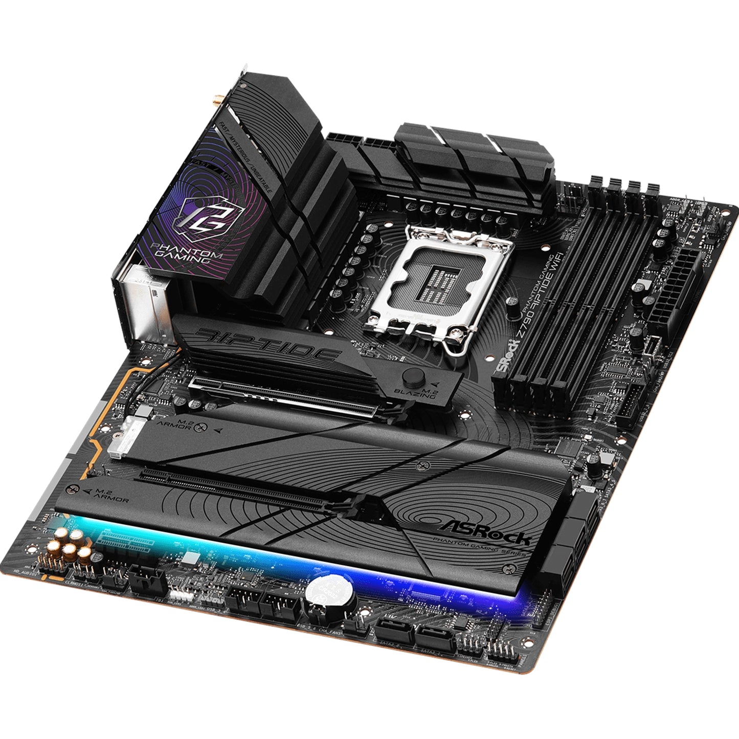 ASRock Z790 Riptide WiFi PHANTOM GAMING Intel 1700 Socket Motherboard