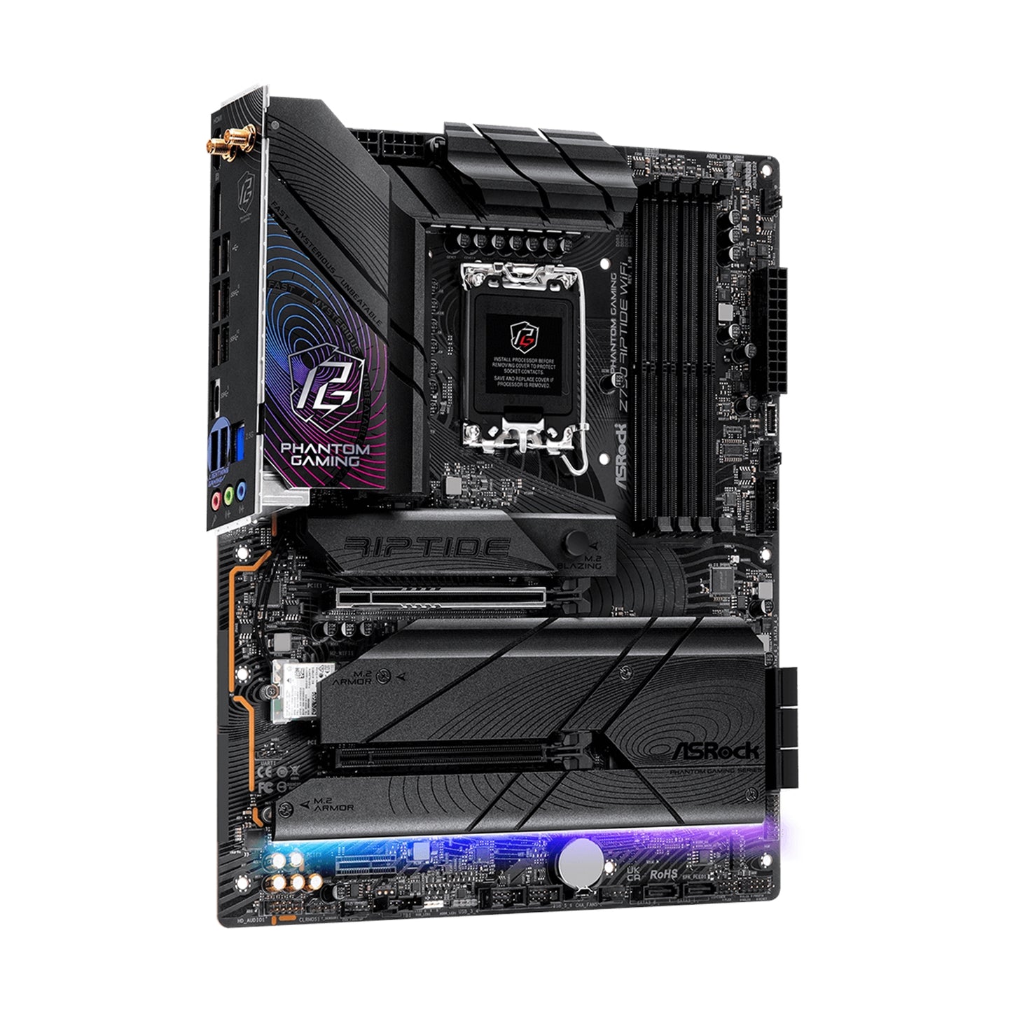 ASRock Z790 Riptide WiFi PHANTOM GAMING Intel 1700 Socket Motherboard
