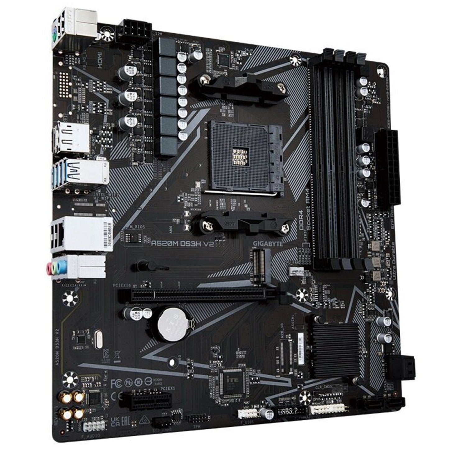Gigabyte A520M DS3H V2 Ultra Durable AMD AM4 Socket Motherboard