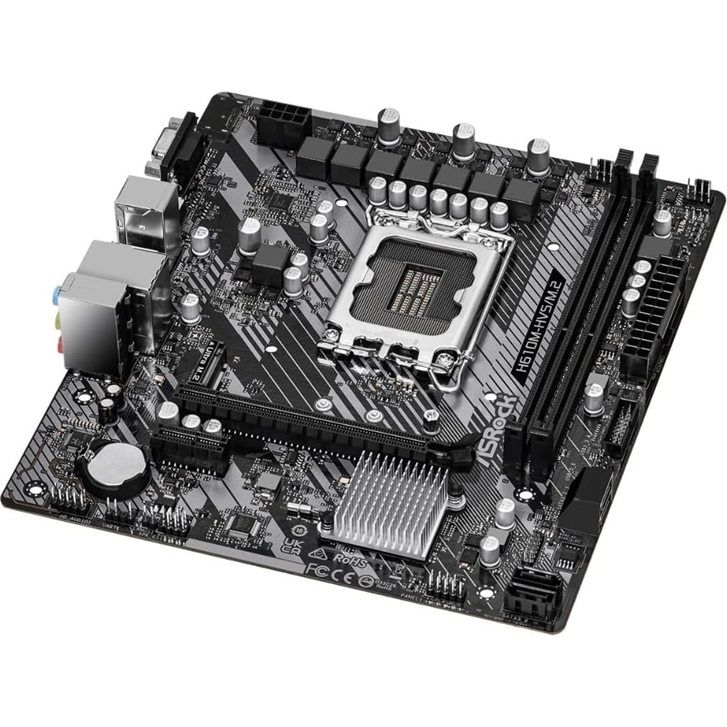ASRock H610M-HDV/M.2 R2.0 Super Alloy Intel 1700 Socket Motherboard Micro-ATX