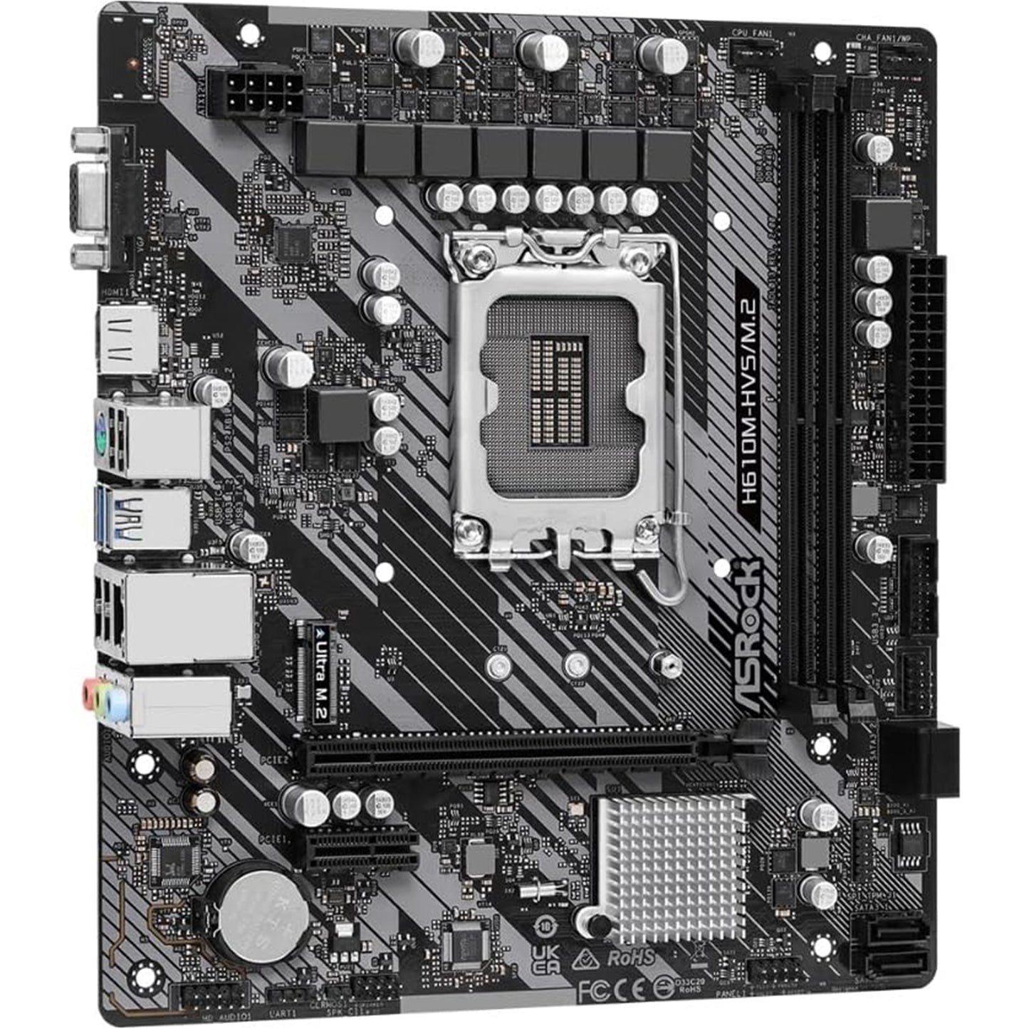 ASRock H610M-HDV/M.2 R2.0 Super Alloy Intel 1700 Socket Motherboard Micro-ATX