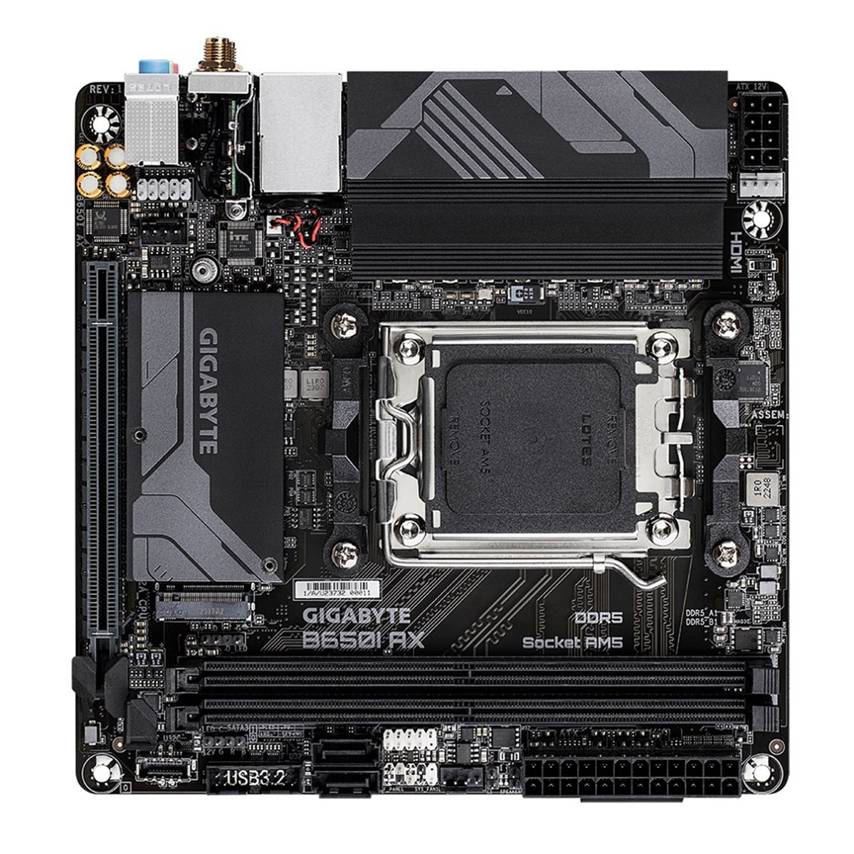 Gigabyte B650I AX Ultra Durable AMD AM5 Socket Motherboard
