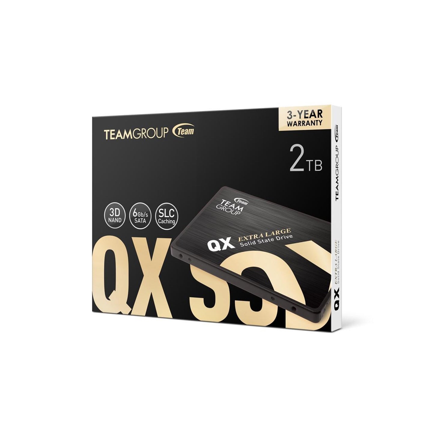 Team QX2 2TB 2.5 Inch SSD, Sata 3 Interface, Read 560MB/s, Write 550MB/s