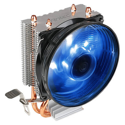 Antec A30 PRO Blue LED Fan CPU Cooler, Universal Socket 92mm PWM 1800RPM 95W TDP