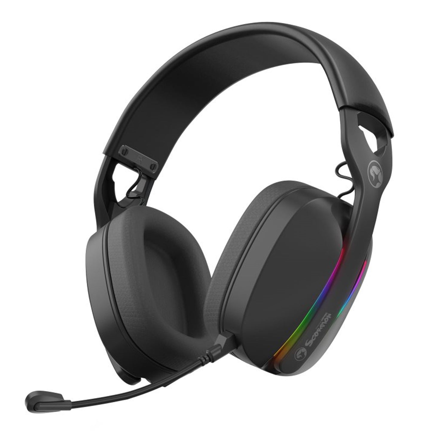 Marvo Scorpion HG9086W Tri-Mode Connection RGB Stereo Gaming Headphones