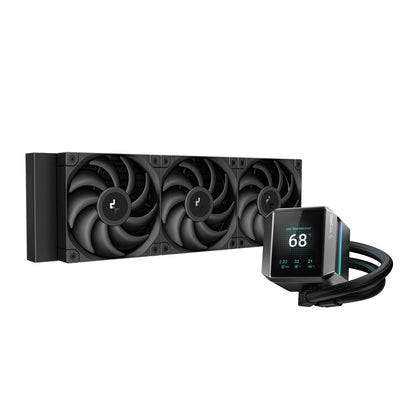 DeepCool Mystique 360 CPU Cooler, Personalized Cooling, 2.8 Inch TFT LCD Screen