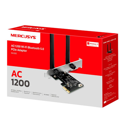 Mercusys MA30E AC1200 WiFi Bluetooth PCIe Adapter