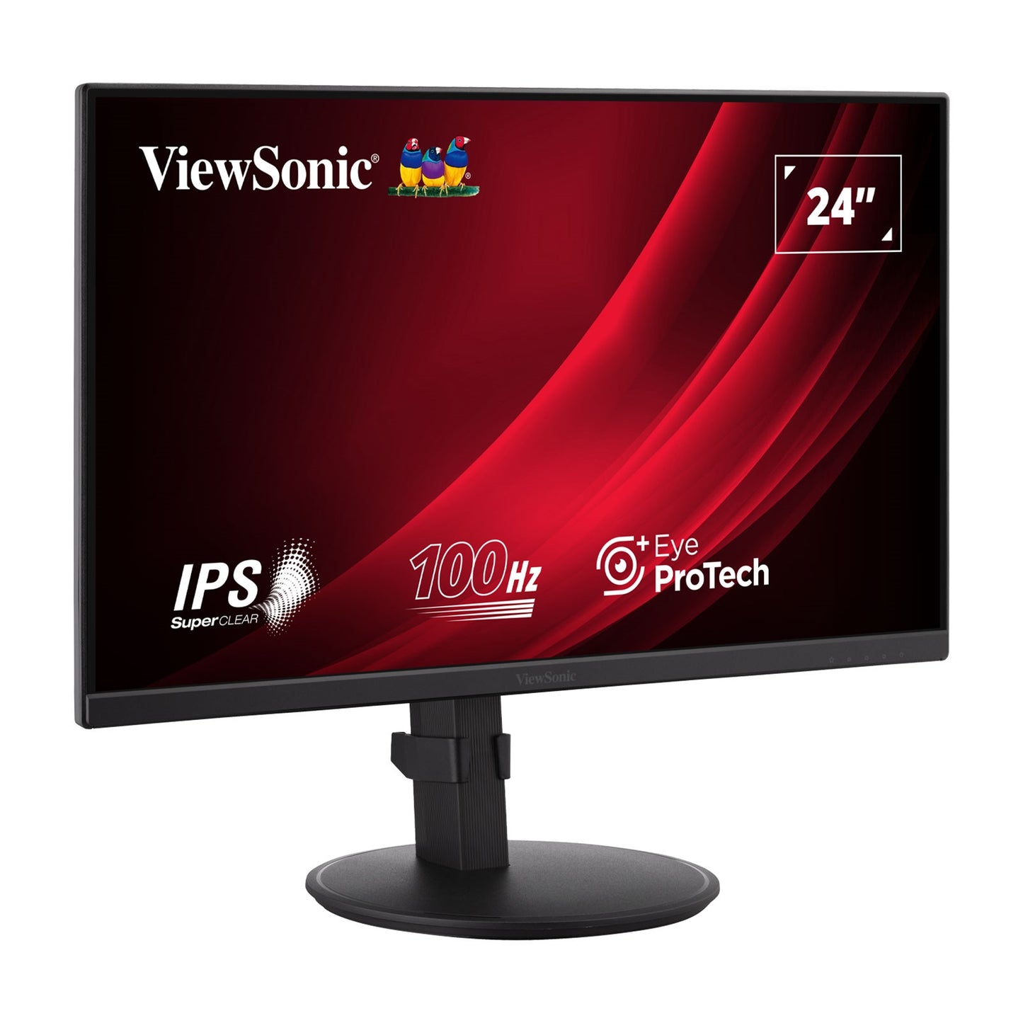 Viewsonic VA2408-HDJ 24 Inch IPS Monitor, FHD, 100Hz, 5ms, Adjustable