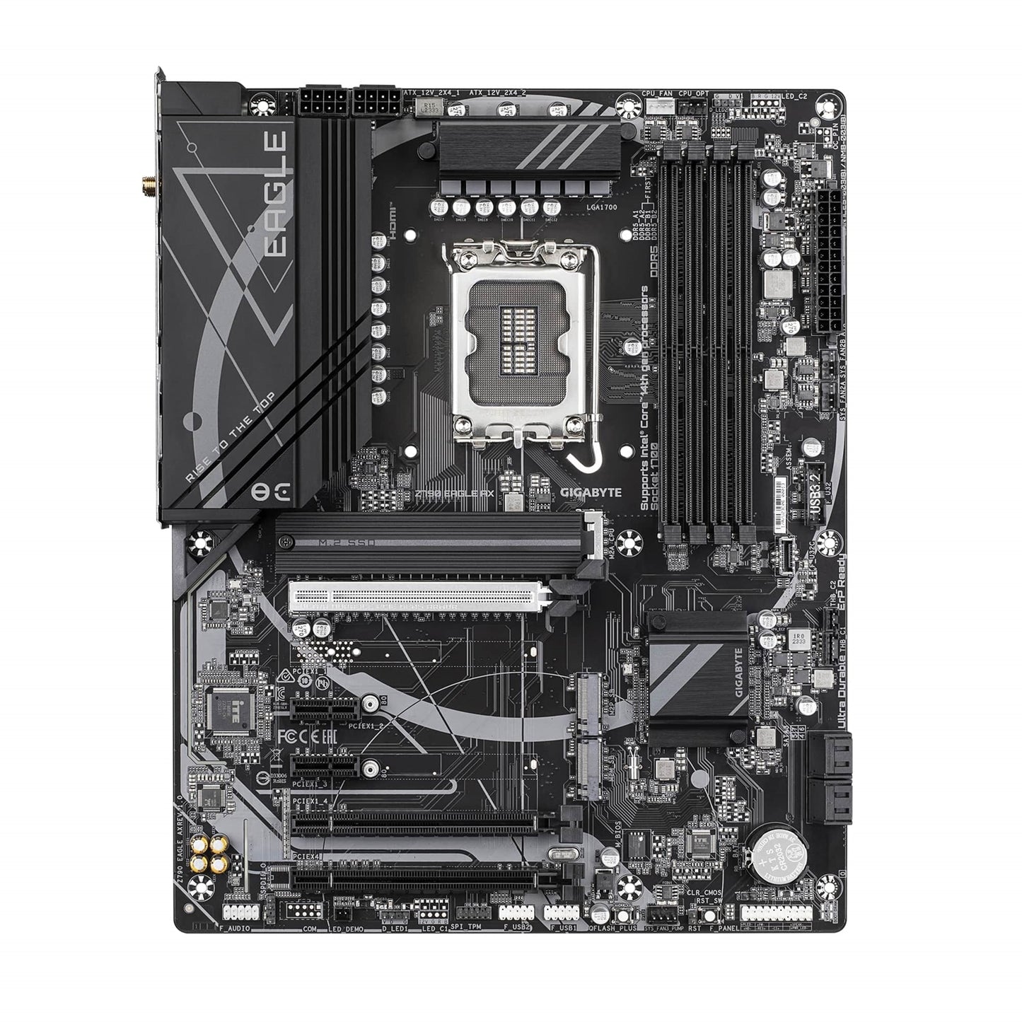 Gigabyte Z790 EAGLE AX Intel 1700 Socket Motherboard, ATX DDR5 M2 WiFi HDMI USBC
