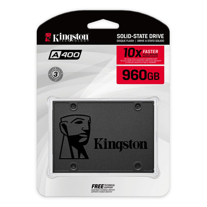 Kingston A400 (SA400S37/960G) 960GB, 2.5 Inch SSD, SATA 3 Interface