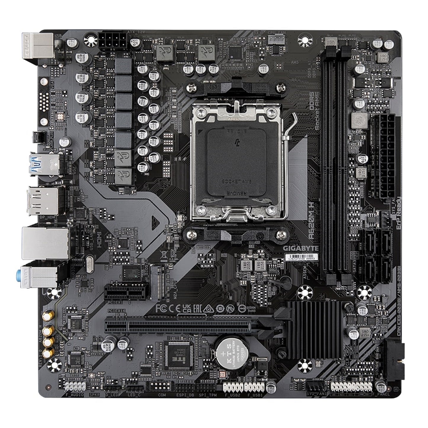 Gigabyte A620M H Ultra Durable AMD AM5 Socket Motherboard Micro-ATX