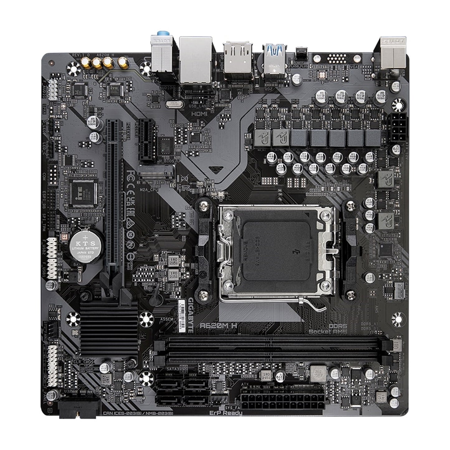 Gigabyte A620M H Ultra Durable AMD AM5 Socket Motherboard Micro-ATX