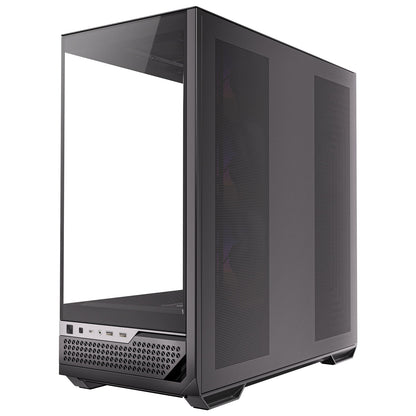 Antec C7 ARGB Mid Tower Tempered Glass PC Gaming Case, Black