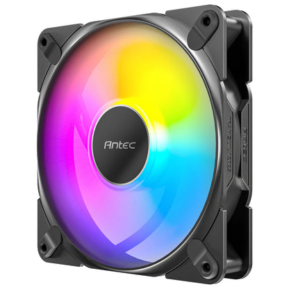 Antec Tranquil 120 ARGB 3-Pack Case Fans with Controller ARGB Lighting