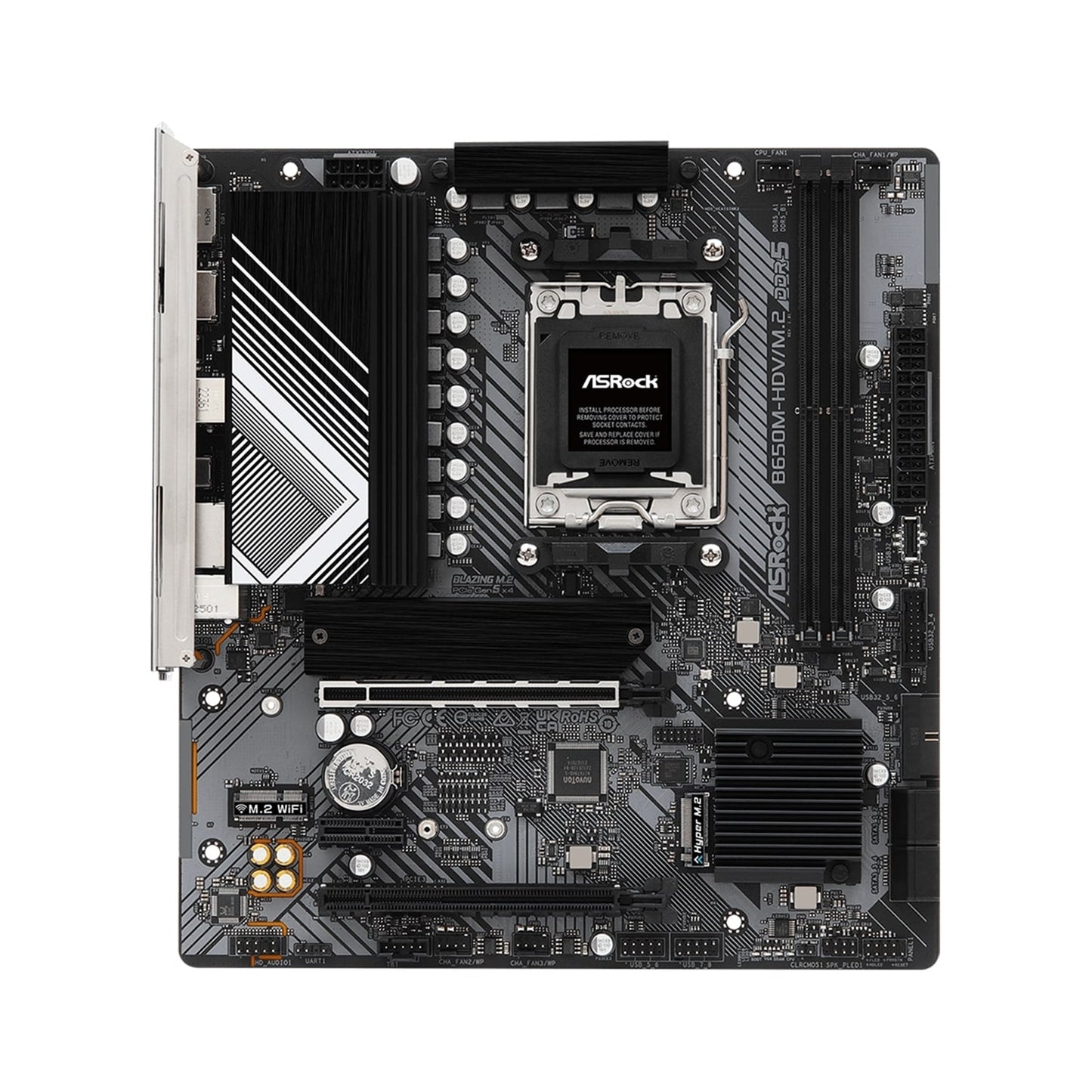 ASRock B650M-HDV/M.2 AMD AM5 Socket Motherboard Micro-ATX