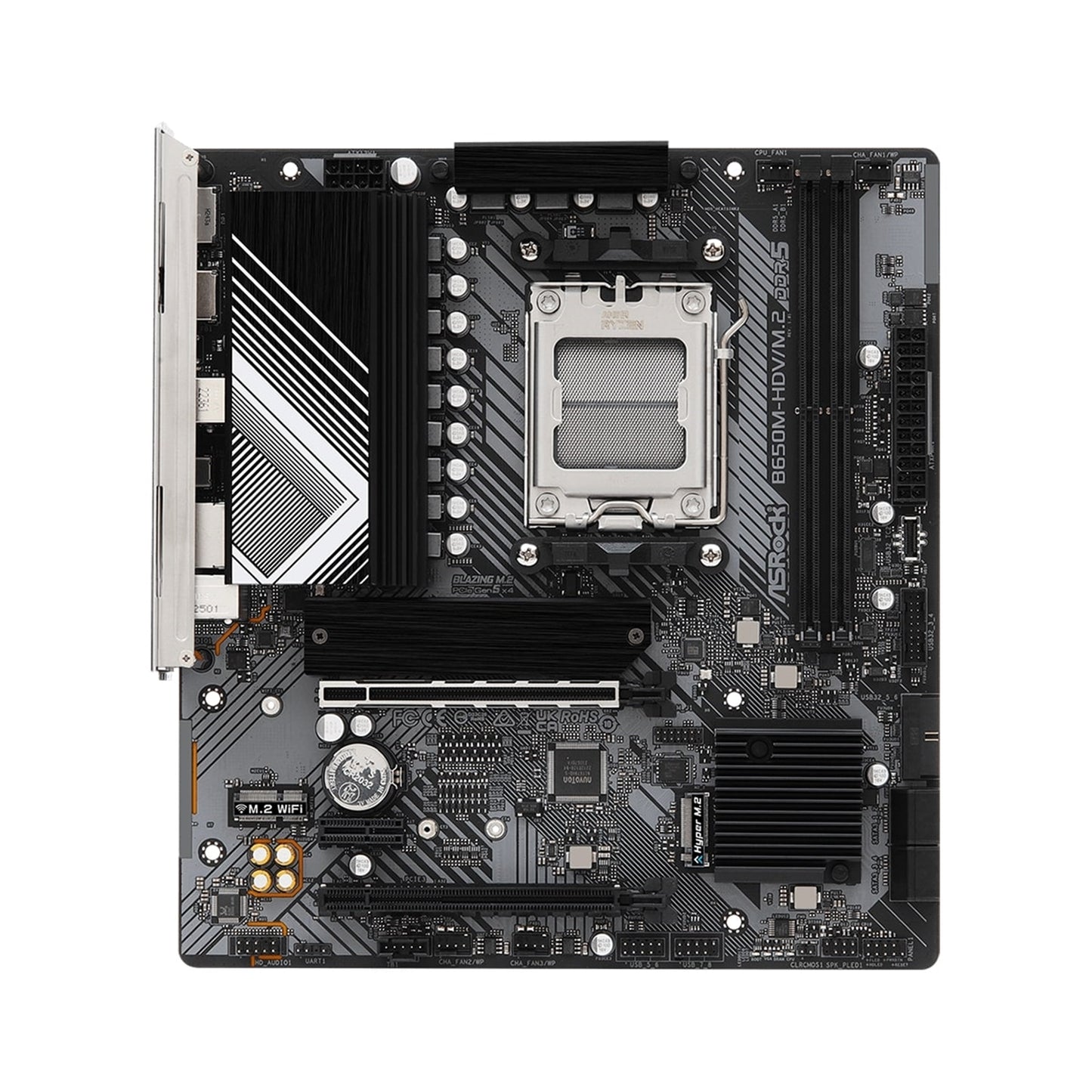 ASRock B650M-HDV/M.2 AMD AM5 Socket Motherboard Micro-ATX