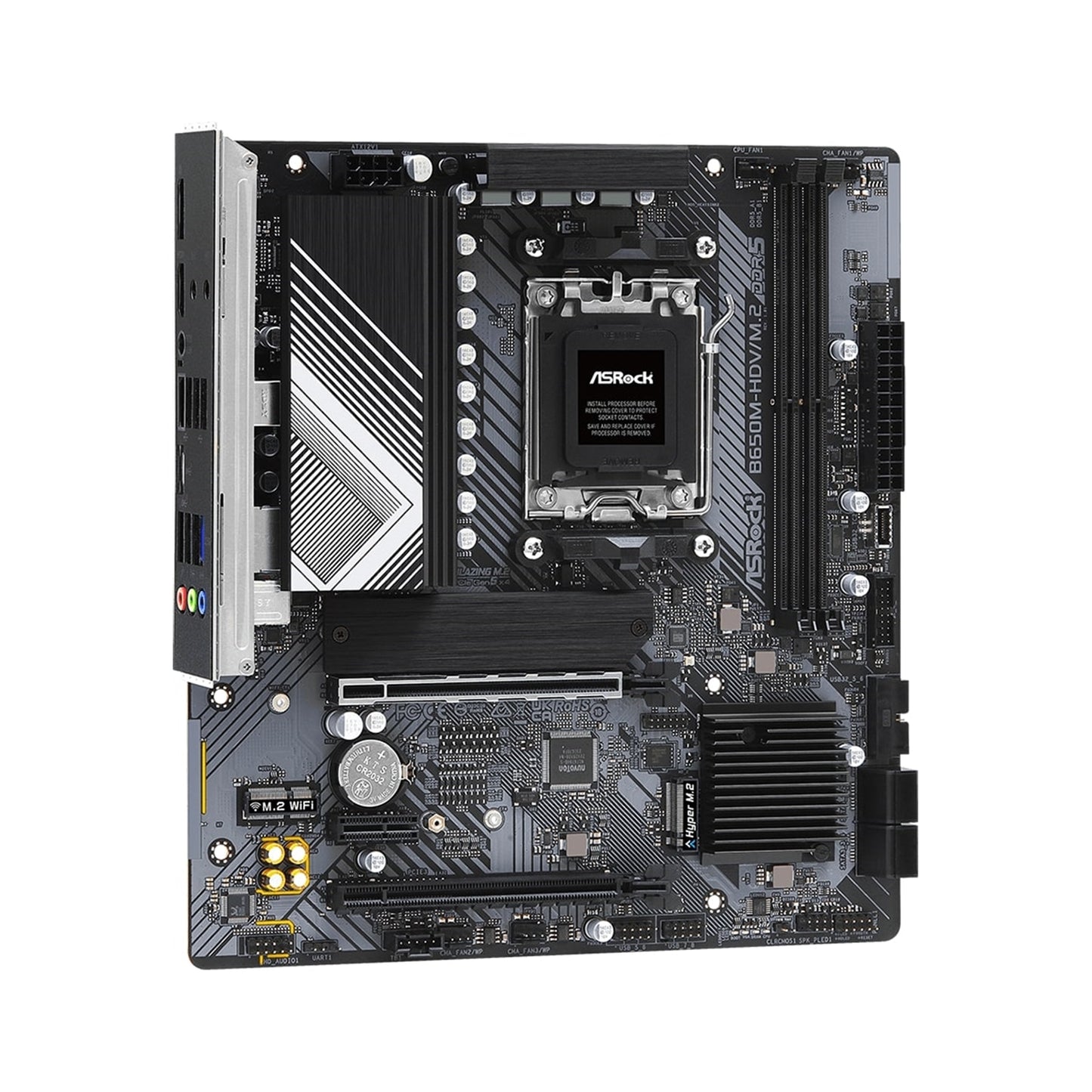 ASRock B650M-HDV/M.2 AMD AM5 Socket Motherboard Micro-ATX