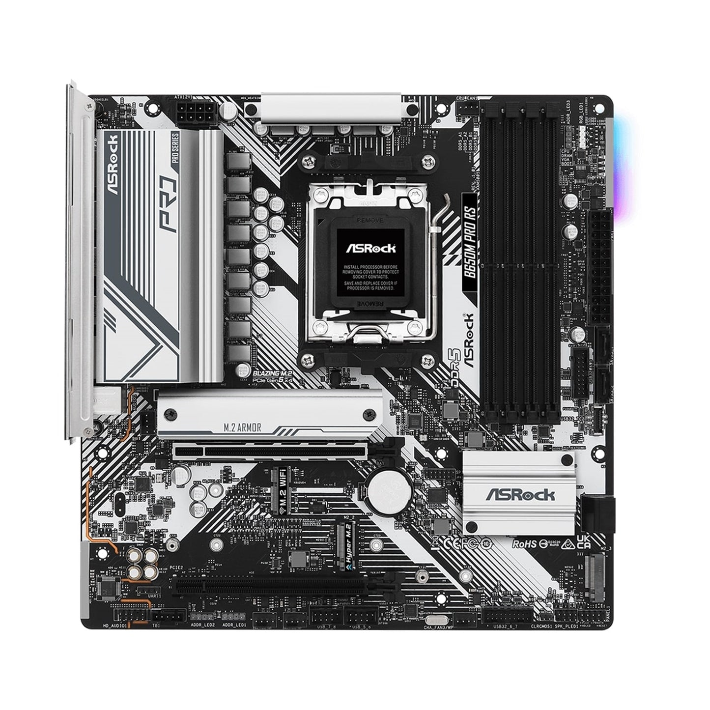 ASRock B650M Pro RS AMD AM5 Socket Motherboard