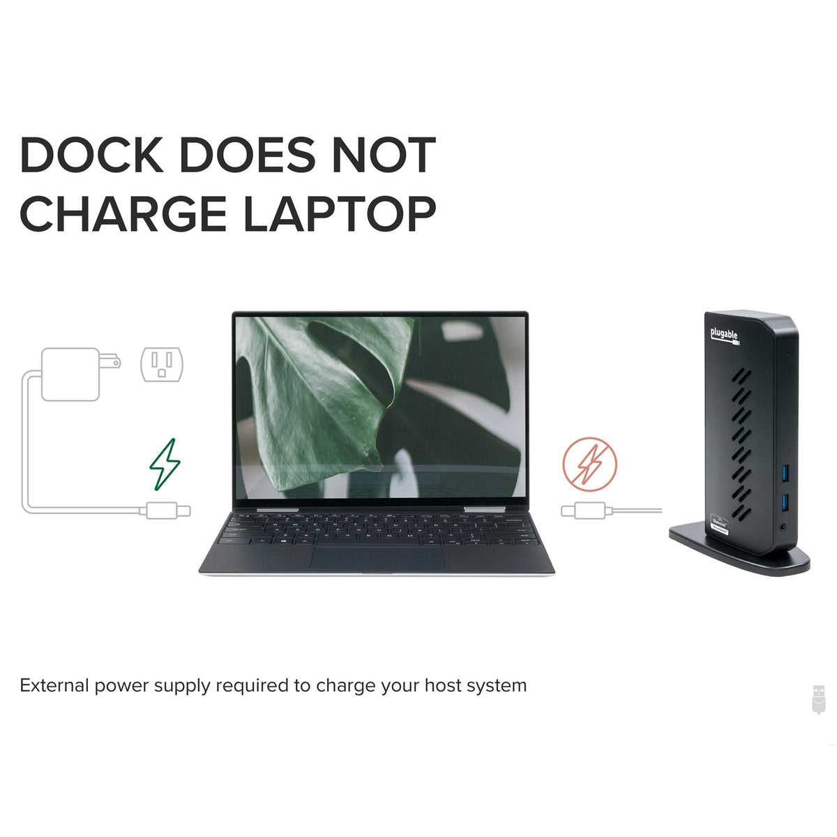 Plugable UD-3900Z USB-A/USB-C Dual Monitor Universal DisplayLink Docking Station