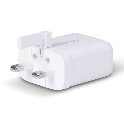 Lindy 73427 65W USB Type C GaN Charger UK Plug