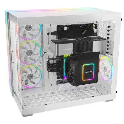 be-quiet! Light Base 900 FX, White, Full Tower E-ATX Case, ARGB Strip, 4x Fans