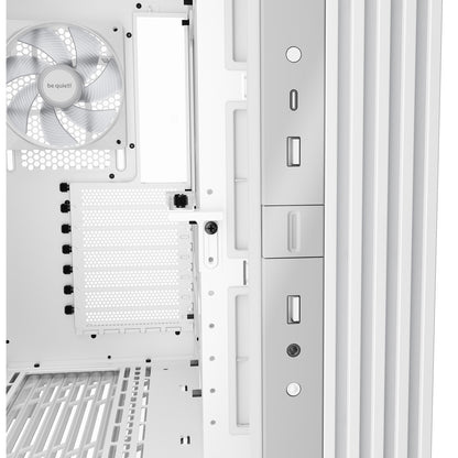 be-quiet! Light Base 600 LX, White, Midi-Tower ATX Case, ARGB LED Strip, 4x Fans