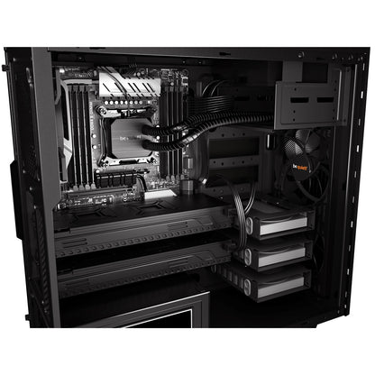 be quiet! Pure Base 600 Case, Silver, Mid Tower, 3x Pure Wings 2 Black PWM Fans