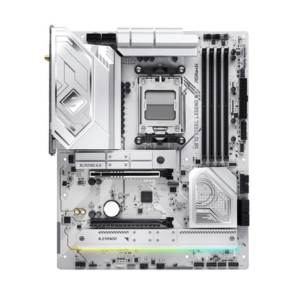 ASRock X870 STEEL LEGEND WIFI Motherboard, AMD Socket AM5, ATX, DDR5, WiFi 7