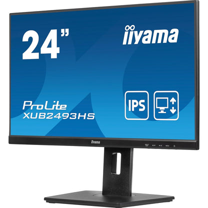 iiyama PROLITE XUB2493HS-B6 24 inch IPS Monitor, Full HD 0.5ms 100Hz, Adjustable