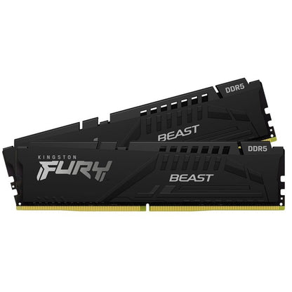 Kingston FURY Beast 32GB (2x16GB) DIMM System Memory, 6000MHz, DDR5, CL36, Black