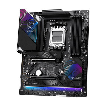 ASRock X870 RIPTIDE WIFI Motherboard, AMD Socket AM5, ATX, DDR5,M.2, Wi-Fi 7