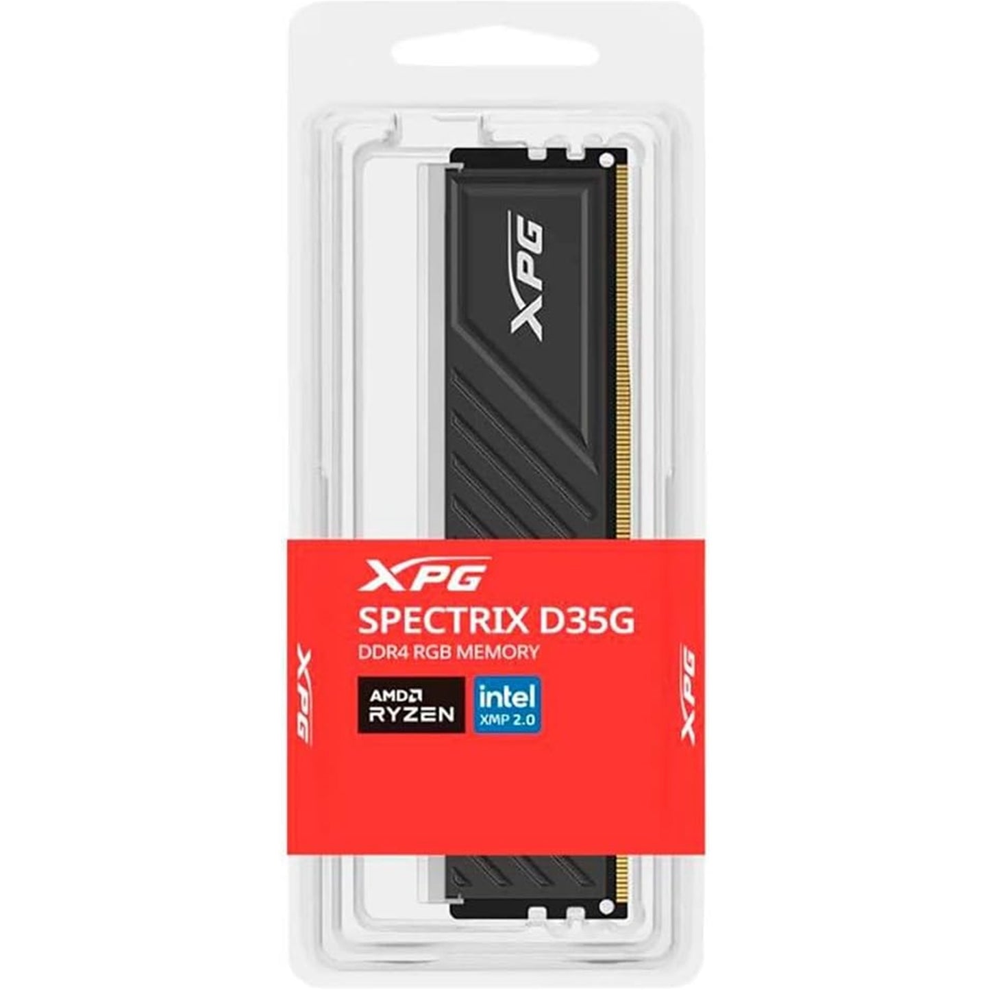 Adata XPG Spectrix D35G 16GB RGB DDR4 Memory 3600MHz AX4U360016G18I-SBKD35G