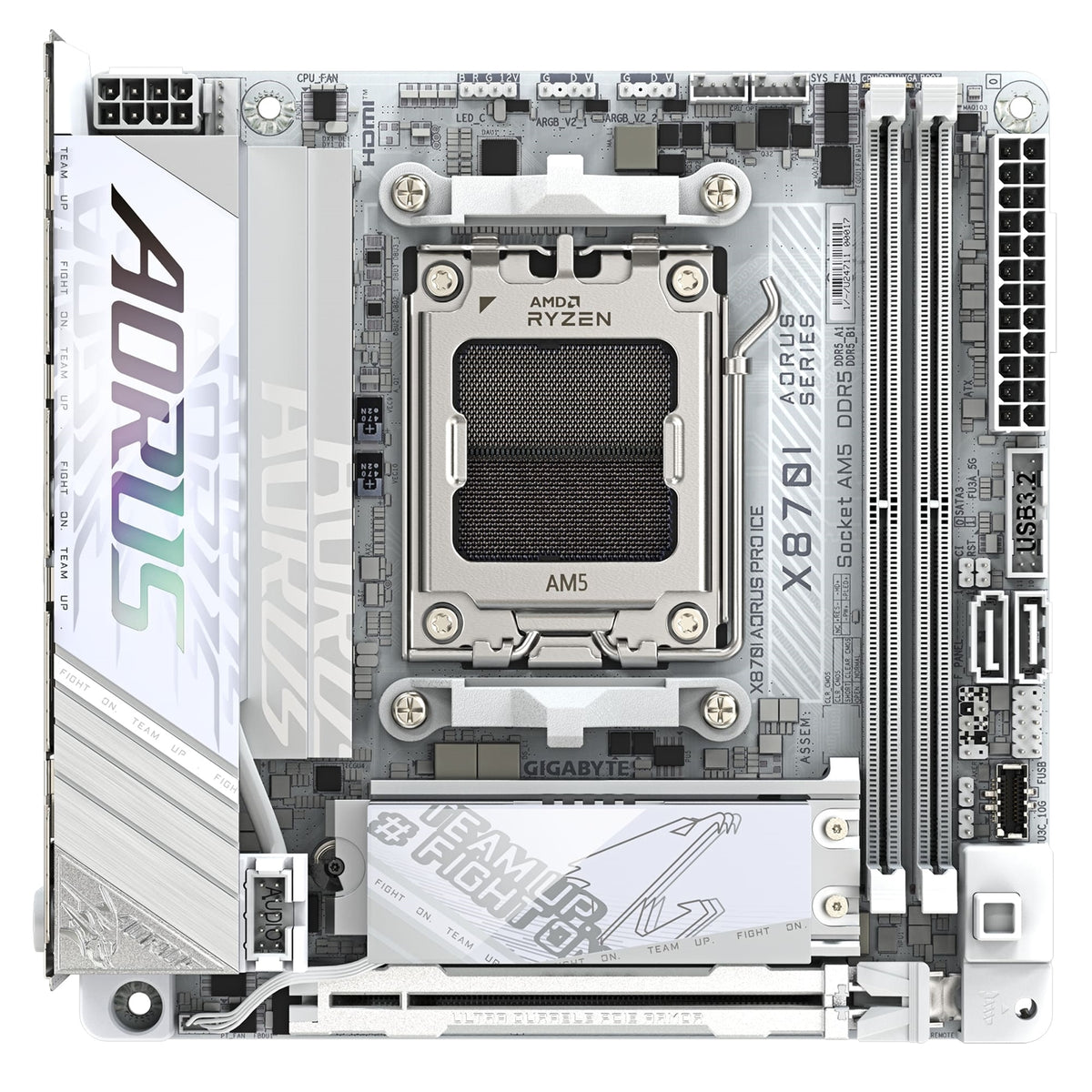 Gigabyte X870I AORUS PRO ICE AMD AM5 Socket Motherboard