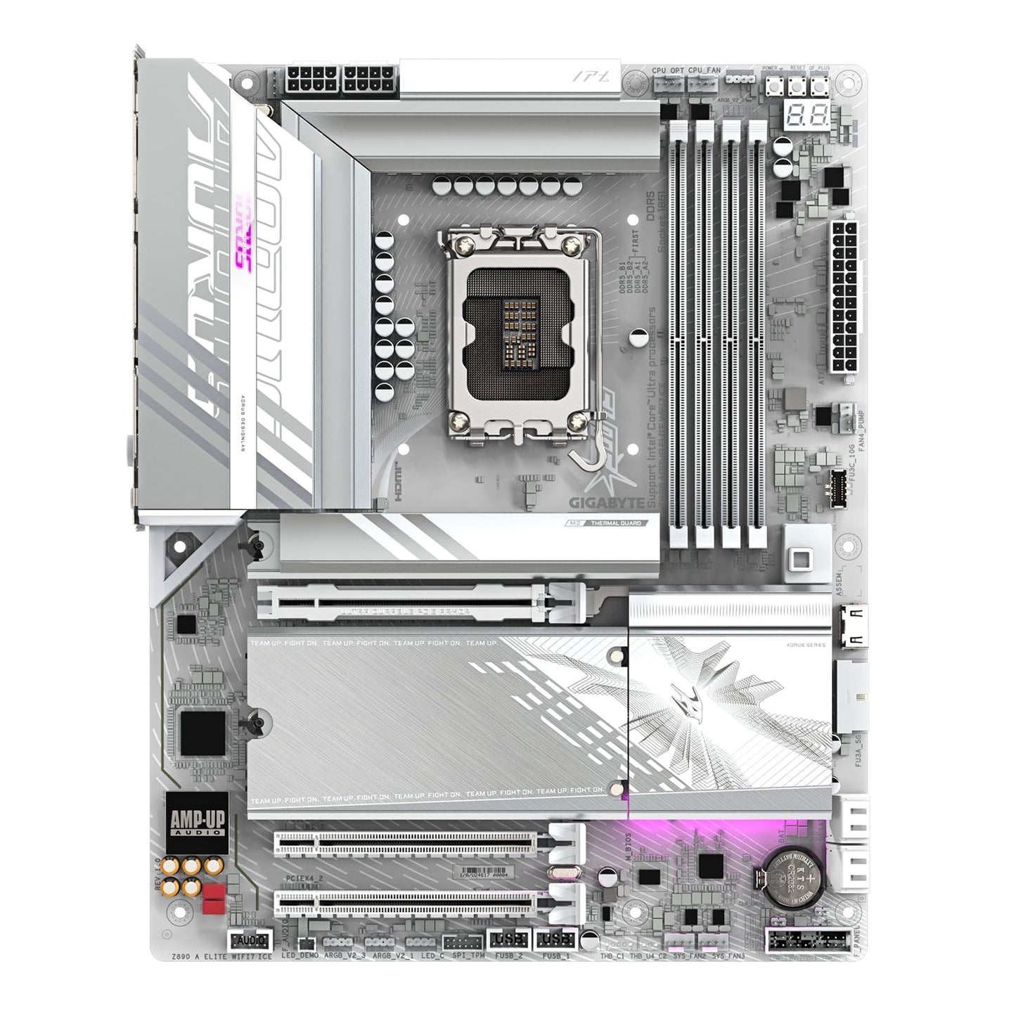 Gigabyte Z890 AORUS ELITE WIFI7 ICE Intel 1851 Socket Motherboard