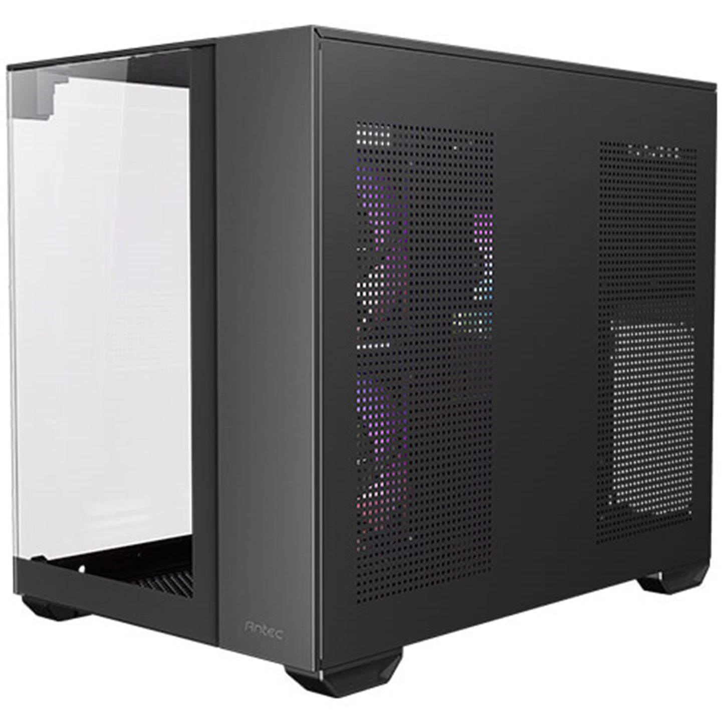 Antec CX600M Trio ARGB Mini Tower Gaming PC Case, Black, ARGB Fans Water Cooling