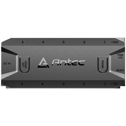 Antec ARGB & Fan Controller - 5 PWM Fan Ports, 5 ARGB LED Ports, SATA Power