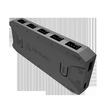 Antec ARGB & Fan Controller - 5 PWM Fan Ports, 5 ARGB LED Ports, SATA Power