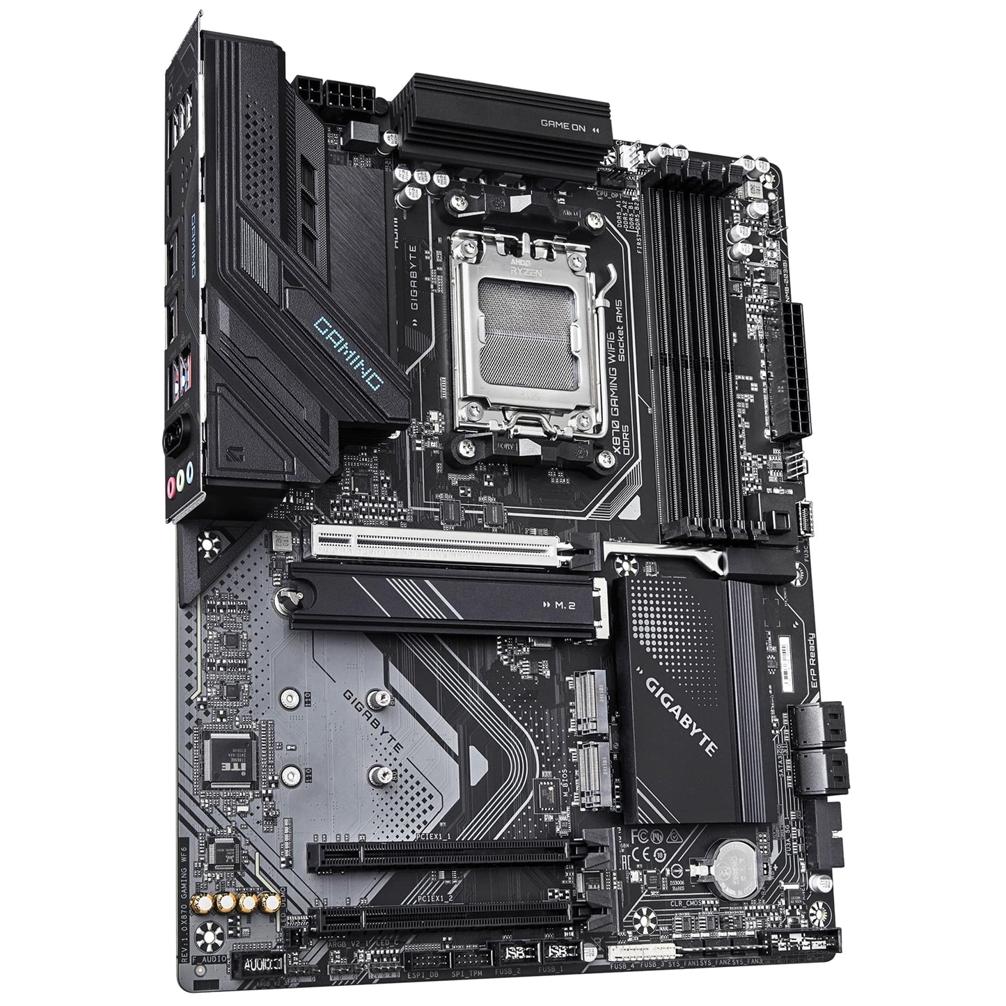 Gigabyte X870 GAMING WIFI6 AMD AM5 Socket Motherboard ATX 4x DDR5 Slots