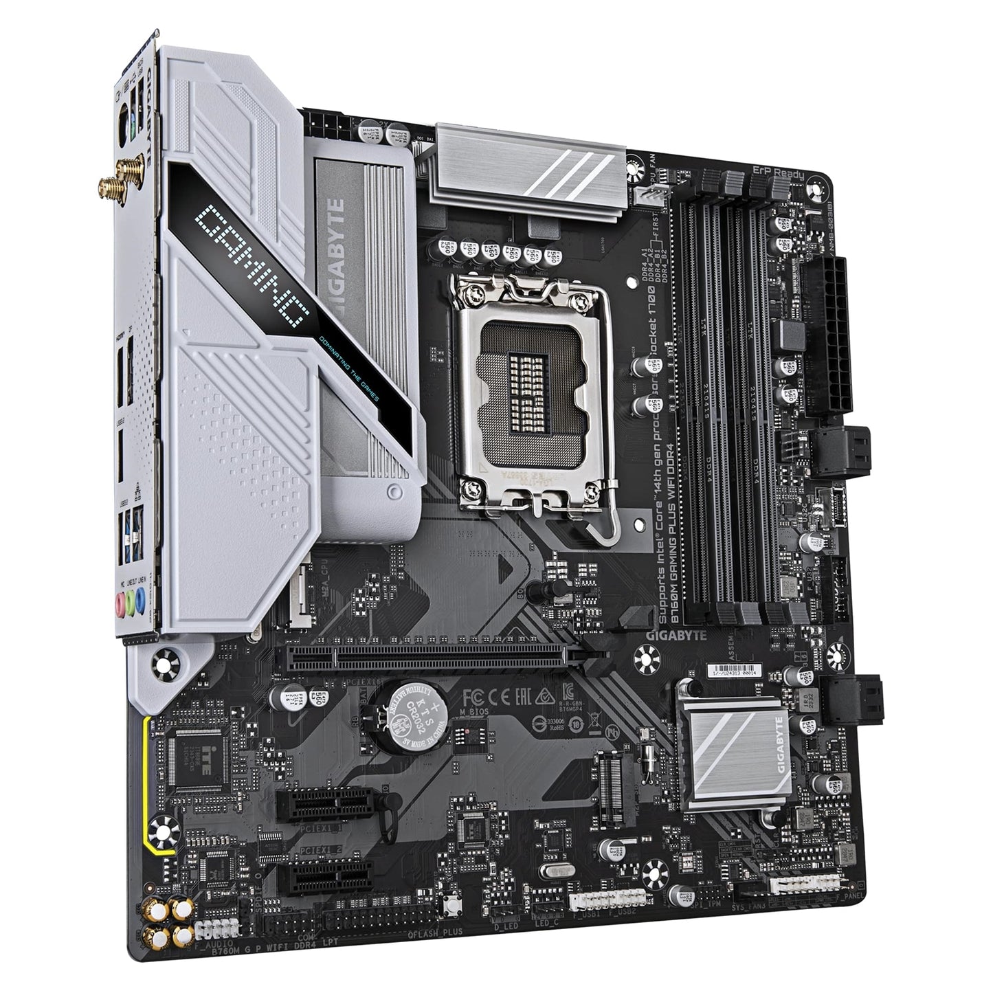 Gigabyte B760M GAMING PLUS WIFI DDR4 Intel 1700 Socket Motherboard , ATX DDR4 M2