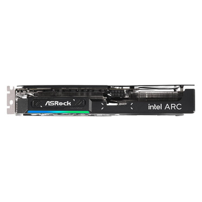 ASRock Intel Arc B570 Challenger OC 10GB GDDR6 Graphics Card, 2600MHz Base Clock