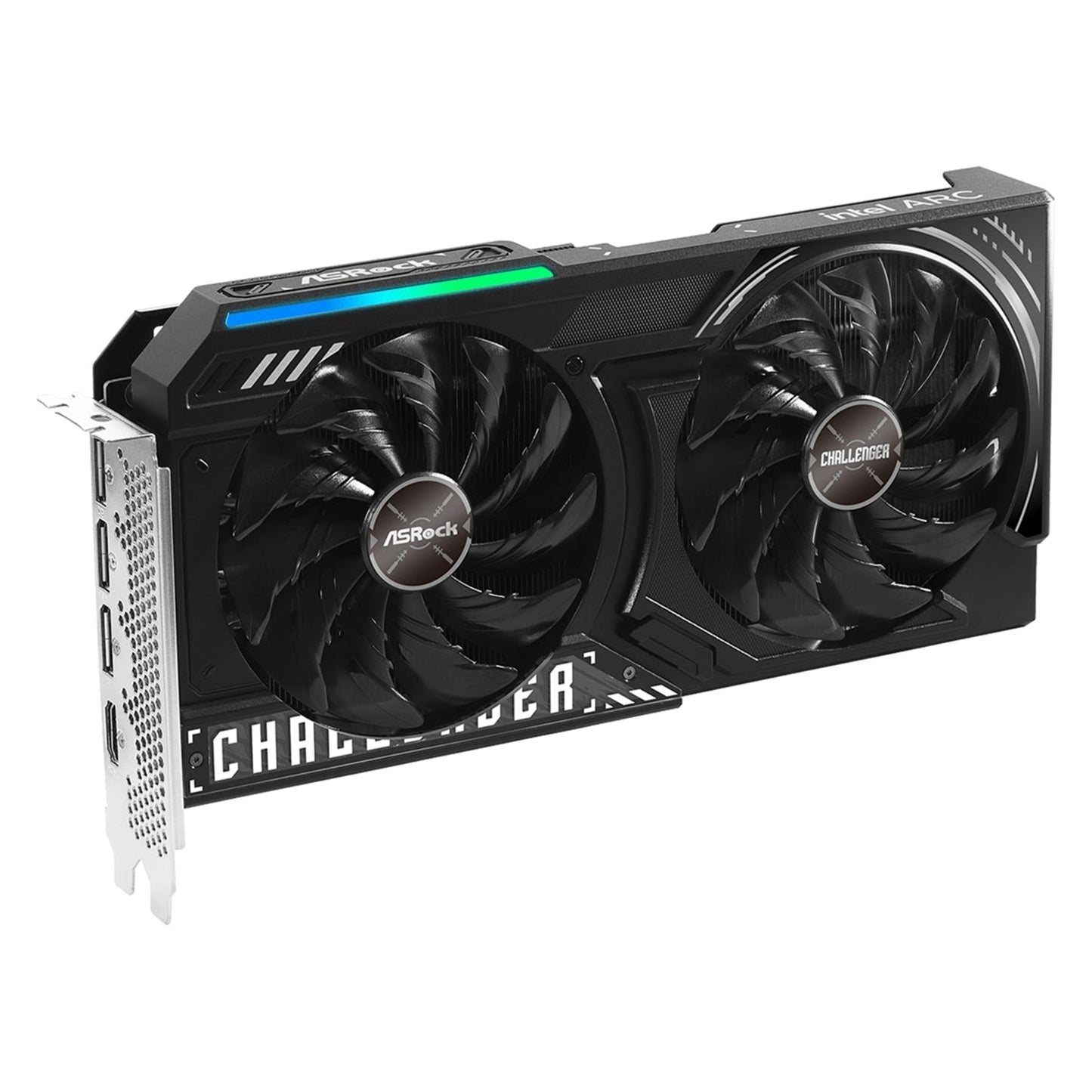 ASRock Intel Arc B580 Challenger OC 12GB GDDR6 Graphics Card, 2740MHz Base Clock